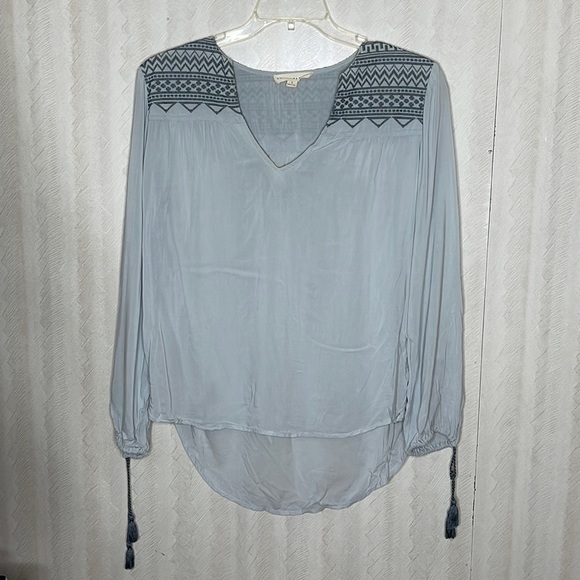 ❤️ LOVESTITCH boho Blouse Size L - Picture 2 of 5